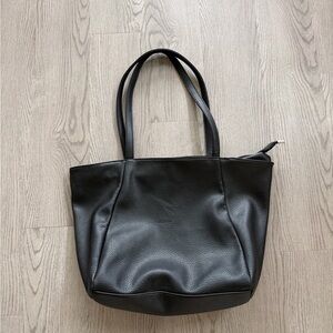 Large Tote Bag Vegan Leather